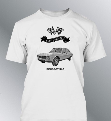 Shirt uomo peugeot 504 - t-shirt,