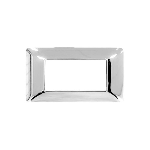 Placca 504 posti argento - 4,